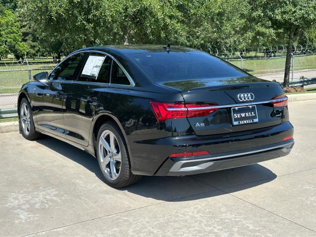 2025 Audi A6 Sedan Vehicle Photo in HOUSTON, TX 77090
